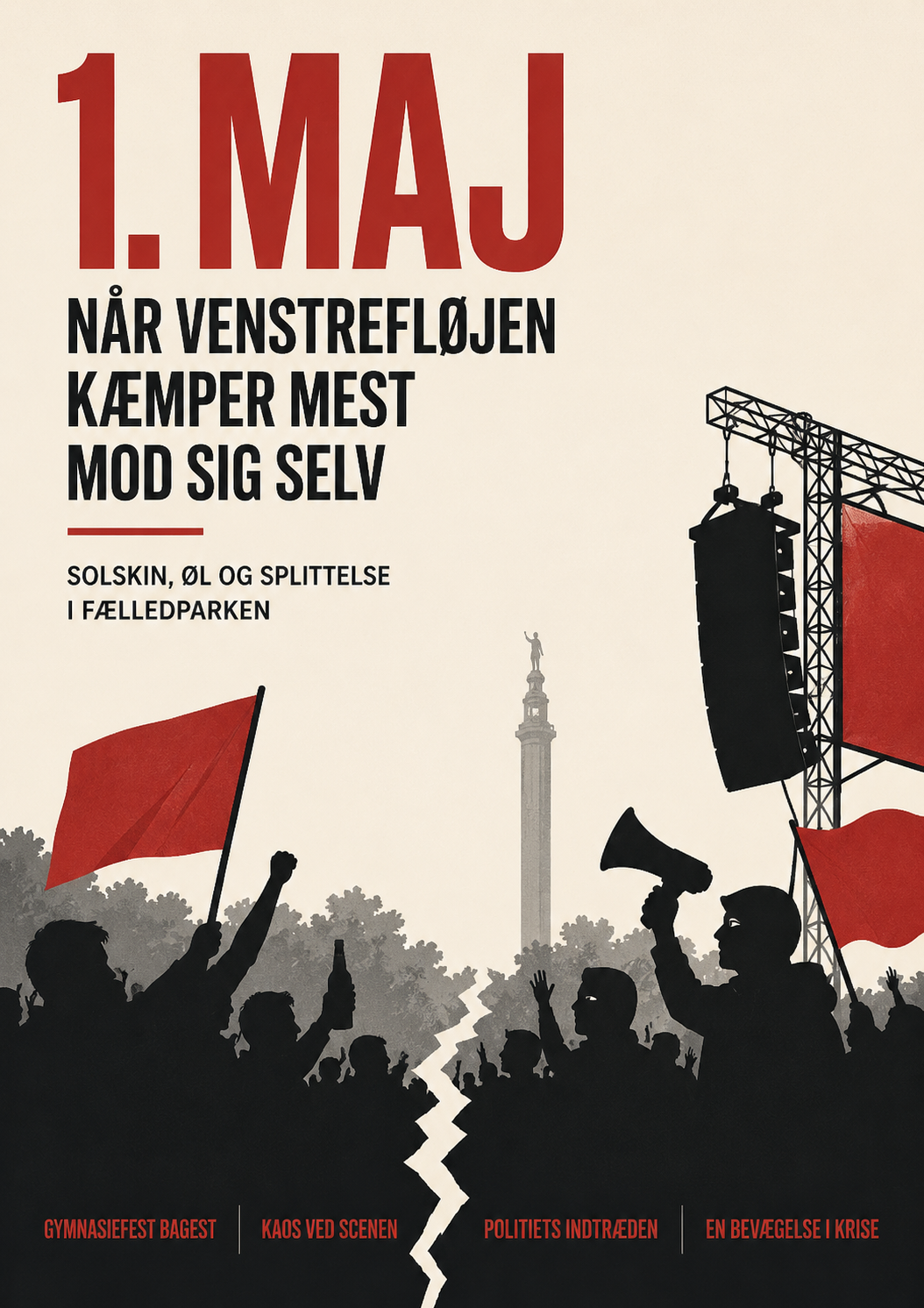 1. maj i Fælledparken: Når venstrefløjen kæmper mest mod sig selv